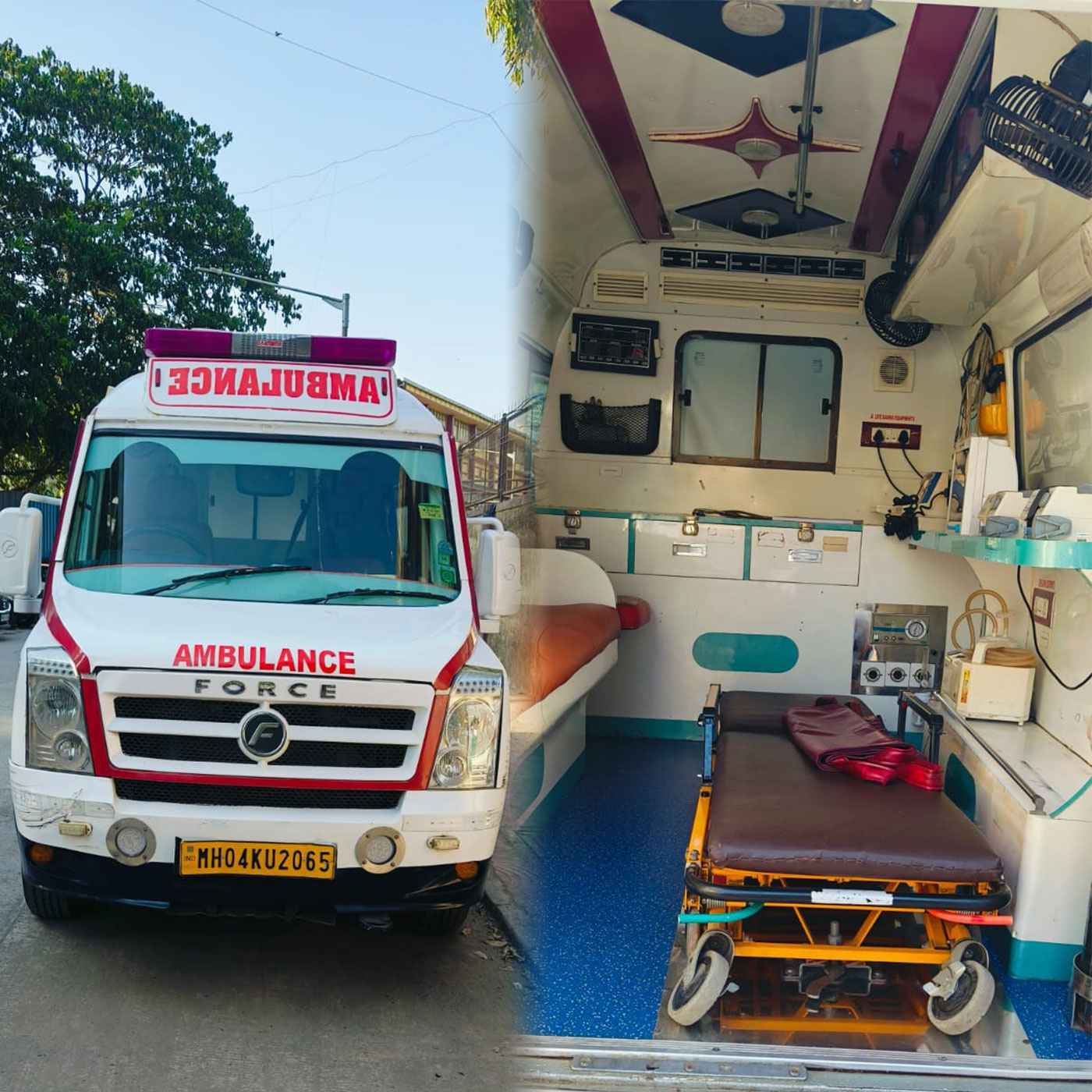 Vcare Ambulance Mumbai